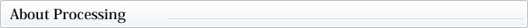 About Processing
